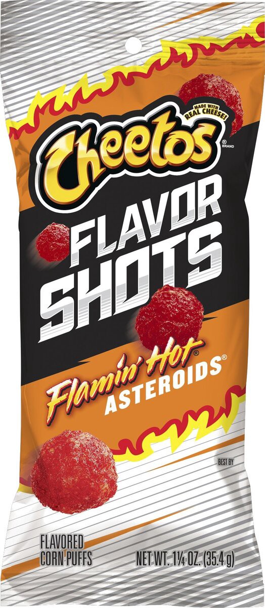 slide 6 of 6, Cheetos Cheese Flavored Snacks, Flamin Hot, 1.25 oz