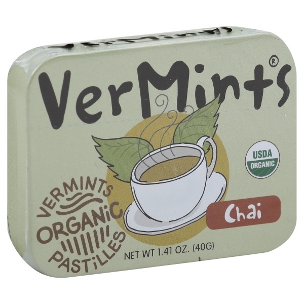 slide 1 of 4, VERMNT Breathmtsog2Chai Pastil, 1.41 oz