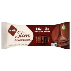 NuGo Slim Brownie Crunch Protein Bar - 1.59 oz