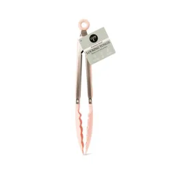 Core Home 9-Inch Nylon Food Tongs - Pink, 1 ct