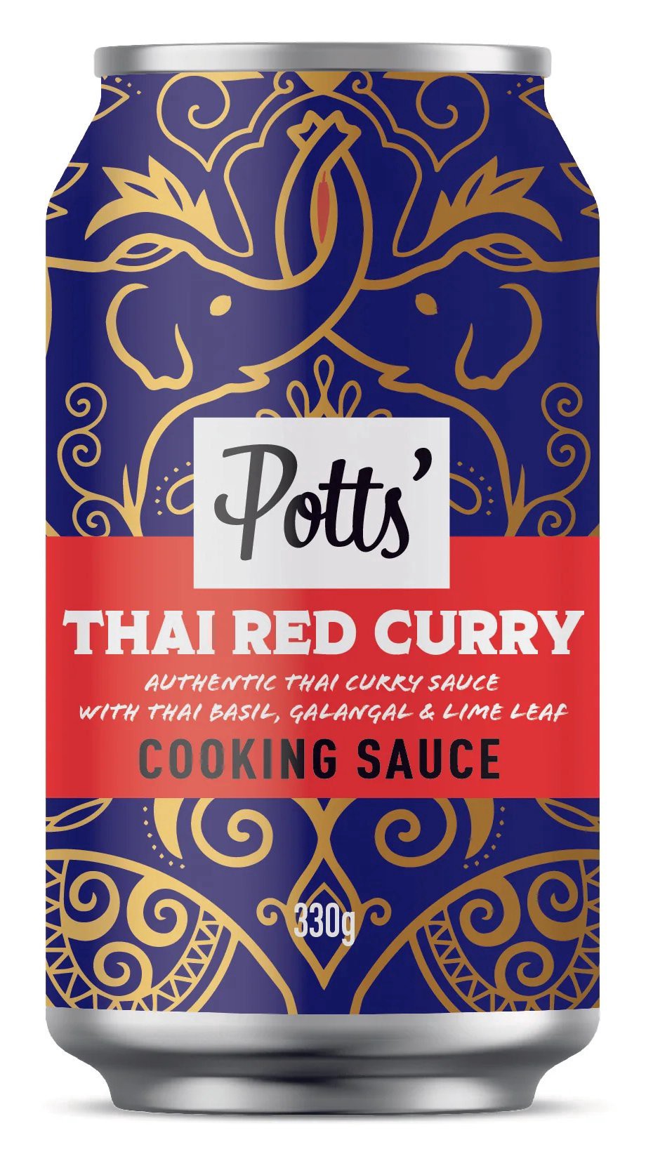 slide 1 of 1, Potts Thai Red Curry Sce Cn, 1 ct