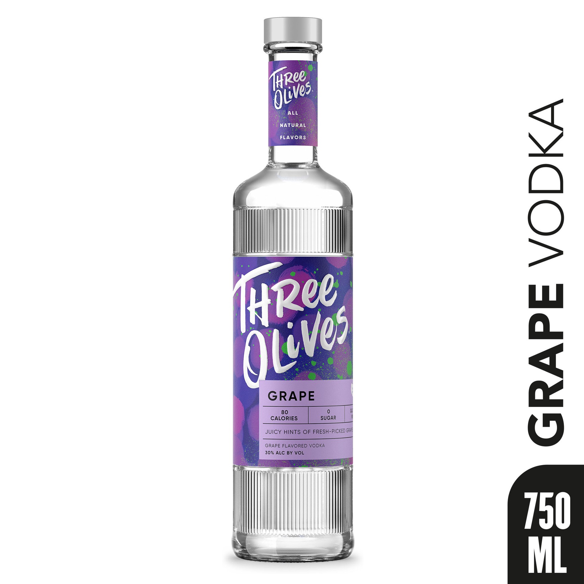 slide 4 of 5, Three Olives Vodka 750 ml, 750 ml