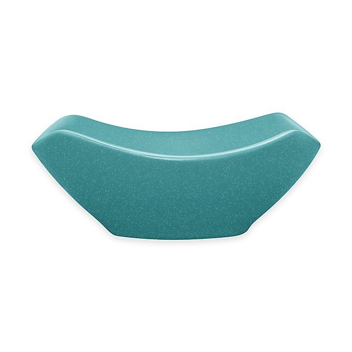 slide 1 of 2, Noritake Colorwave Small Square Bowl - Turquoise, 1 ct