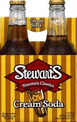 Stewart's Stewarts Made With Sugar Cream Soda Bottle- 48 fl oz