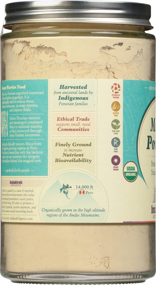 slide 5 of 13, Imlak'esh Organics Maca Powder Organic - 12 Oz, 12 oz