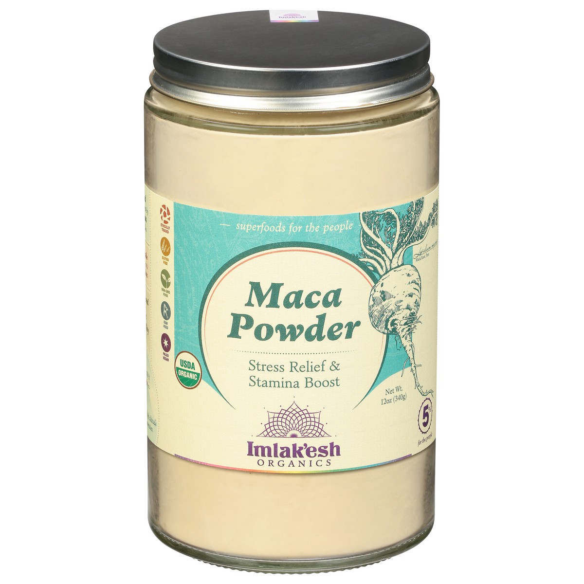 slide 7 of 13, Imlak'esh Organics Maca Powder Organic - 12 Oz, 12 oz