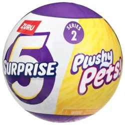 5 Surprise Series 2 Plushy Pets! 1 Each