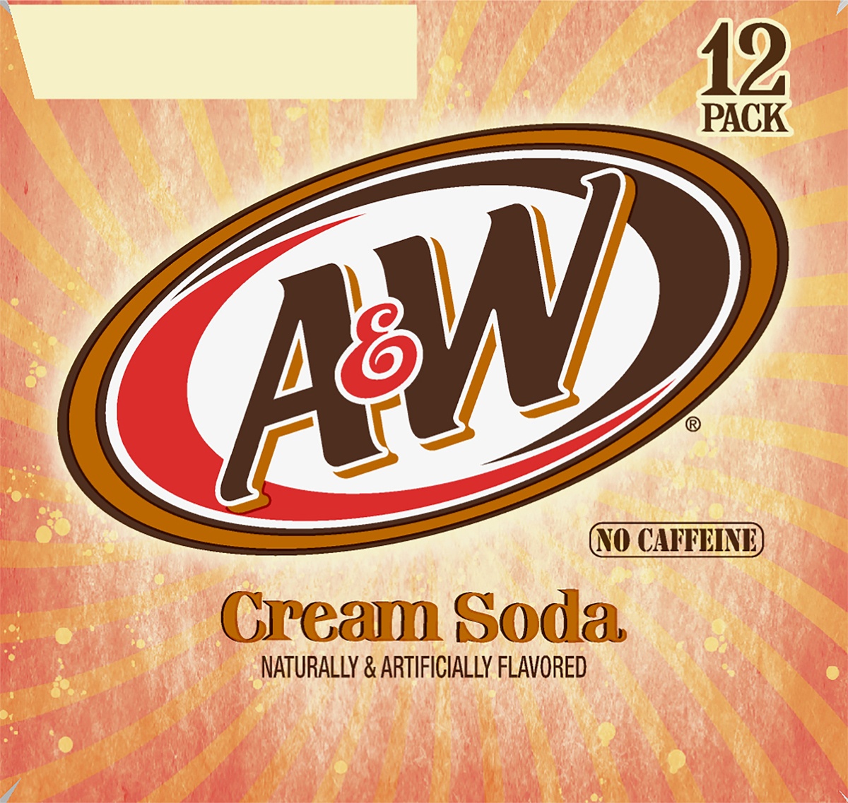 slide 5 of 9, A&W Cream Soda, 12 ct; 12 fl oz