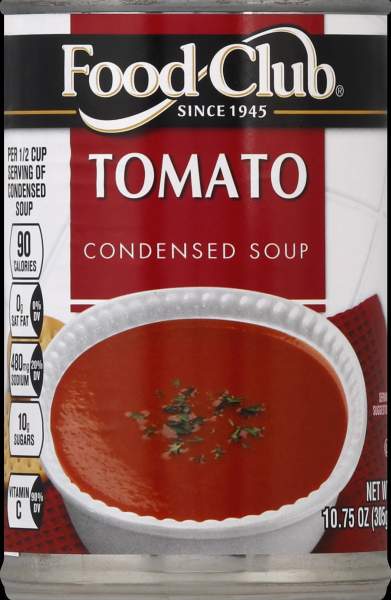 slide 5 of 6, Food Club Condensed Soup - Tomato, 10.75 oz