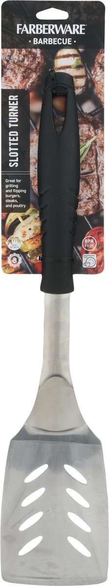 slide 11 of 12, Farberware BBQ Turner Black, 1 ct