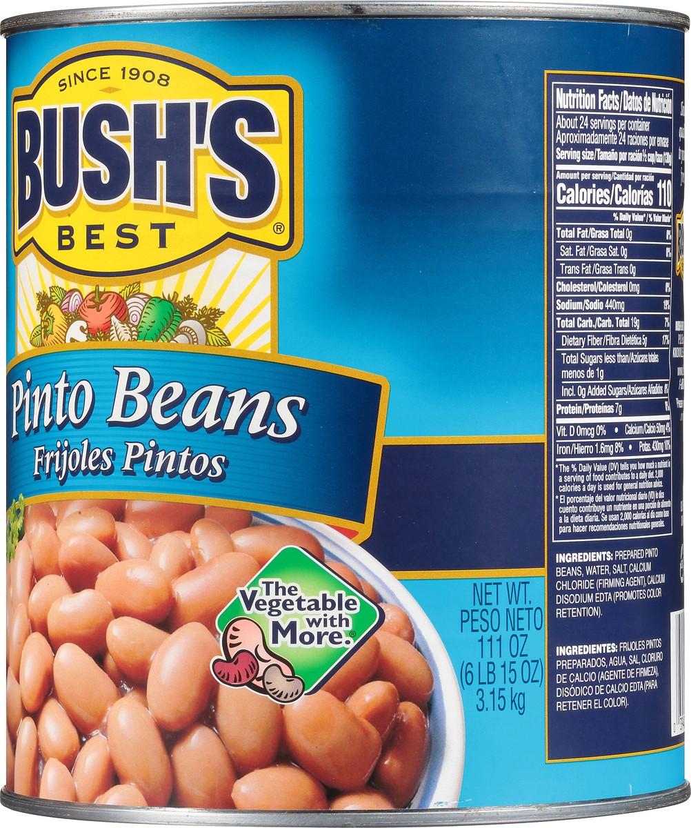 slide 3 of 8, Bush's Best Bush's Pinto Beans 111 oz, 111 oz