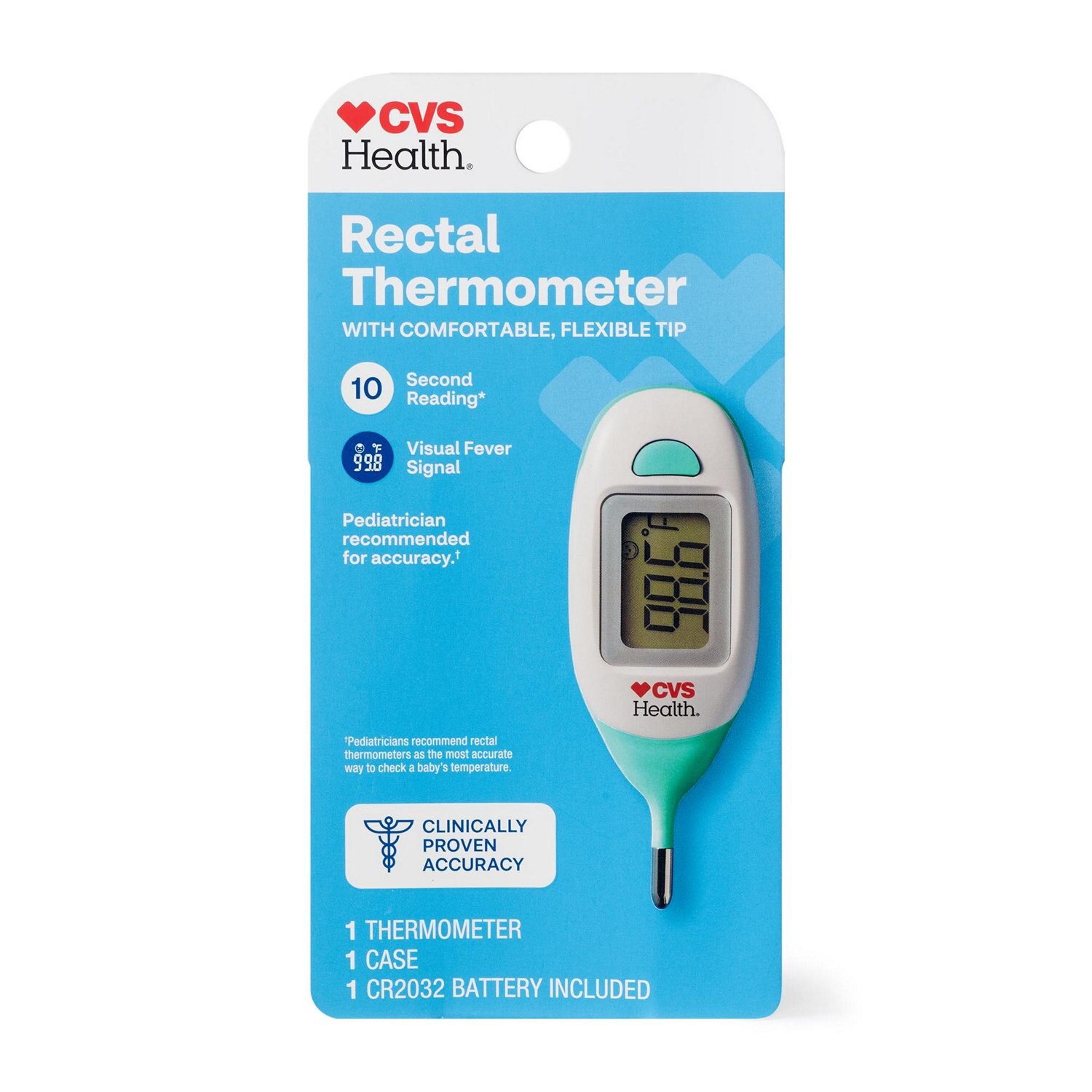 slide 1 of 3, CVS Health Digital Rectal Thermometer, 1 ct