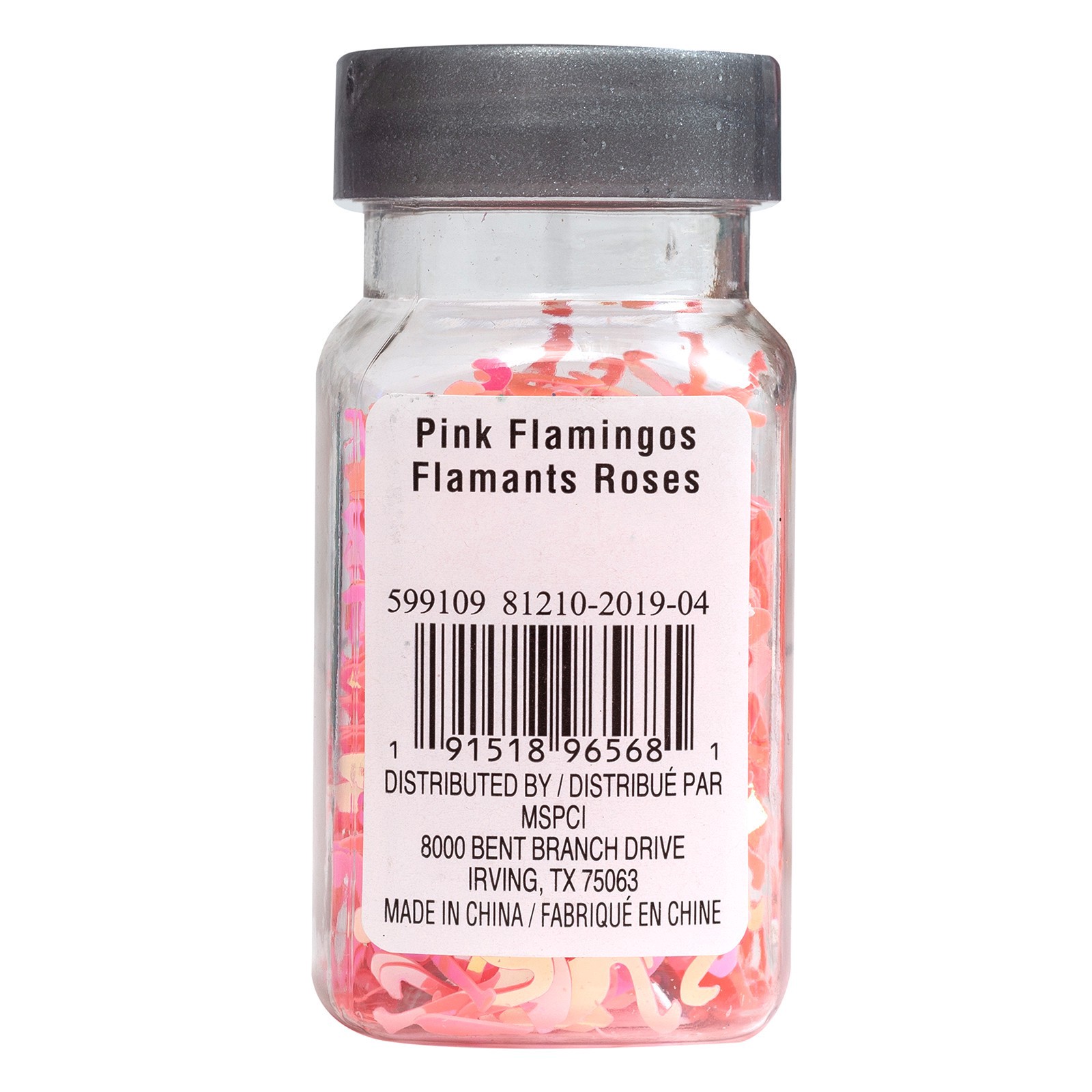 slide 2 of 3, Iridescent Pink Flamingos Specialty Glitter By Recollections, 0.35 oz