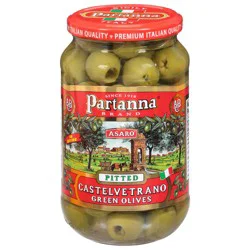 Partanna Castelvetrano Pitted Green Olives - 9 oz