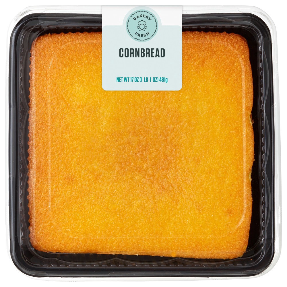 slide 3 of 3, Bakery Fresh Sweet Cornbread Square, 17 oz