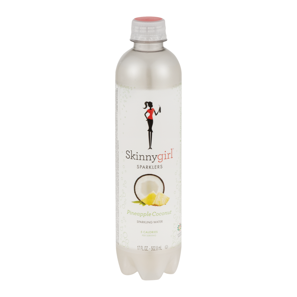 slide 1 of 1, AriZona Skinnygirl Sparklers Sparkling Water Pineapple Coconut - 17 fl oz, 17 fl oz