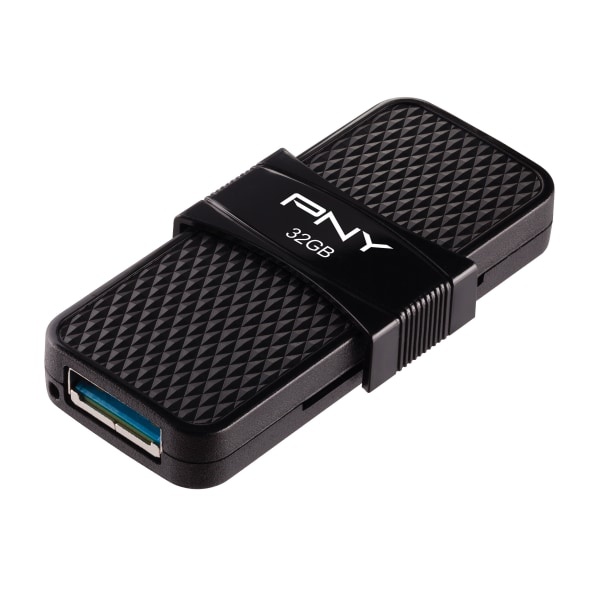 slide 1 of 7, PNY Duo Link Otg Type-C Usb Flash Drive For Android, 32 GB