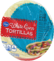 slide 1 of 6, Kroger White Corn Tortillas, 30 ct / 24 oz