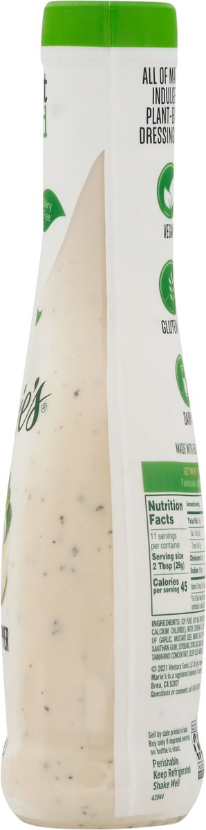 slide 8 of 9, Marie's Plant Based Dressing 11.5 fl oz, 11.5 fl oz