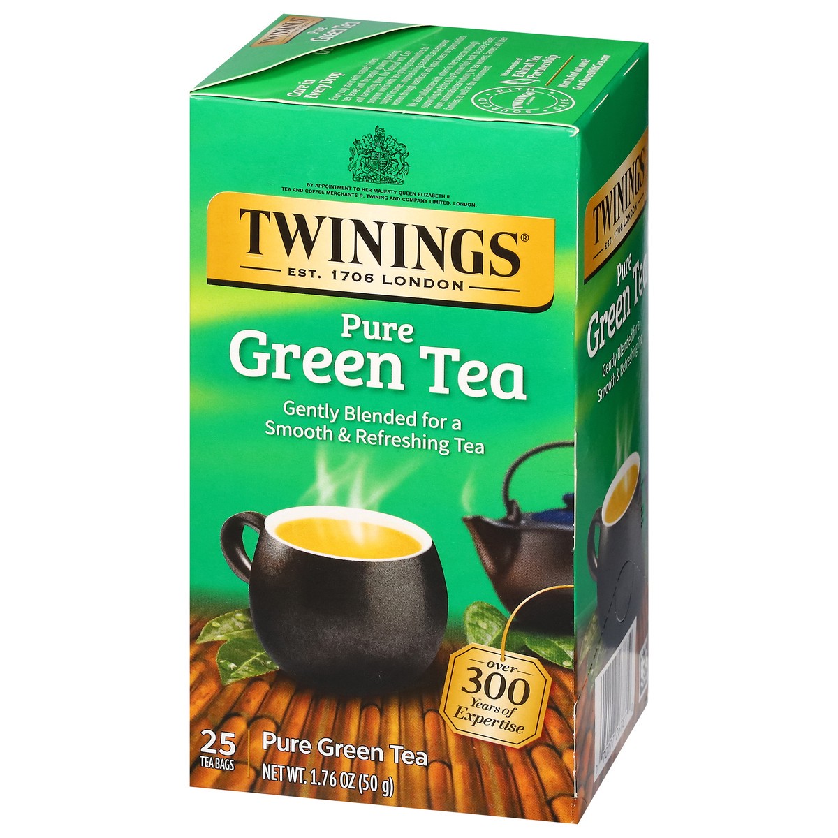 slide 3 of 15, Twinings Tea Bags Pure Green Tea - 25 ct; 1.76 oz, 25 ct