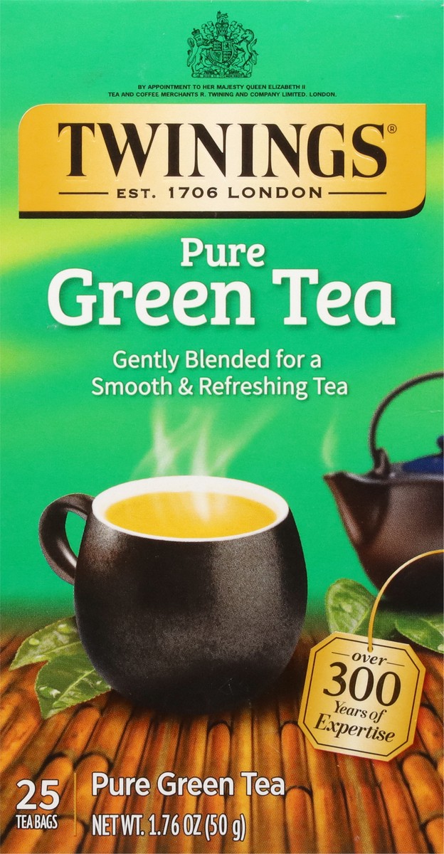 slide 12 of 15, Twinings Tea Bags Pure Green Tea - 25 ct; 1.76 oz, 25 ct