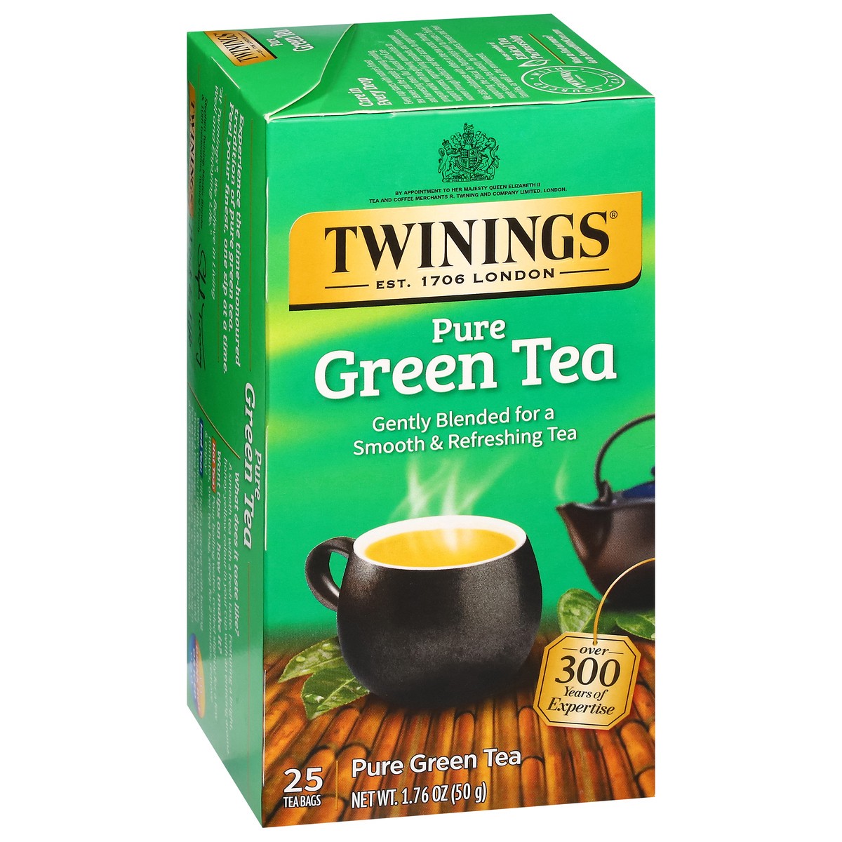 slide 15 of 15, Twinings Tea Bags Pure Green Tea - 25 ct; 1.76 oz, 25 ct