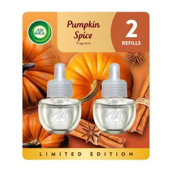 Air Wick Essential Oils Pumpkin Spice Fragrance Scented Oil Refills
