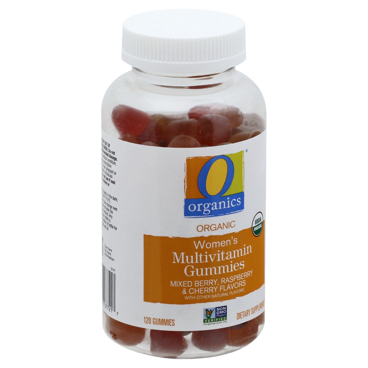slide 5 of 9, O Organics Women's Multivitamin Gummy, 120 ct