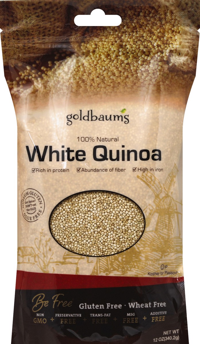 slide 1 of 3, Goldbaum's Quinoa 12 oz, 12 oz