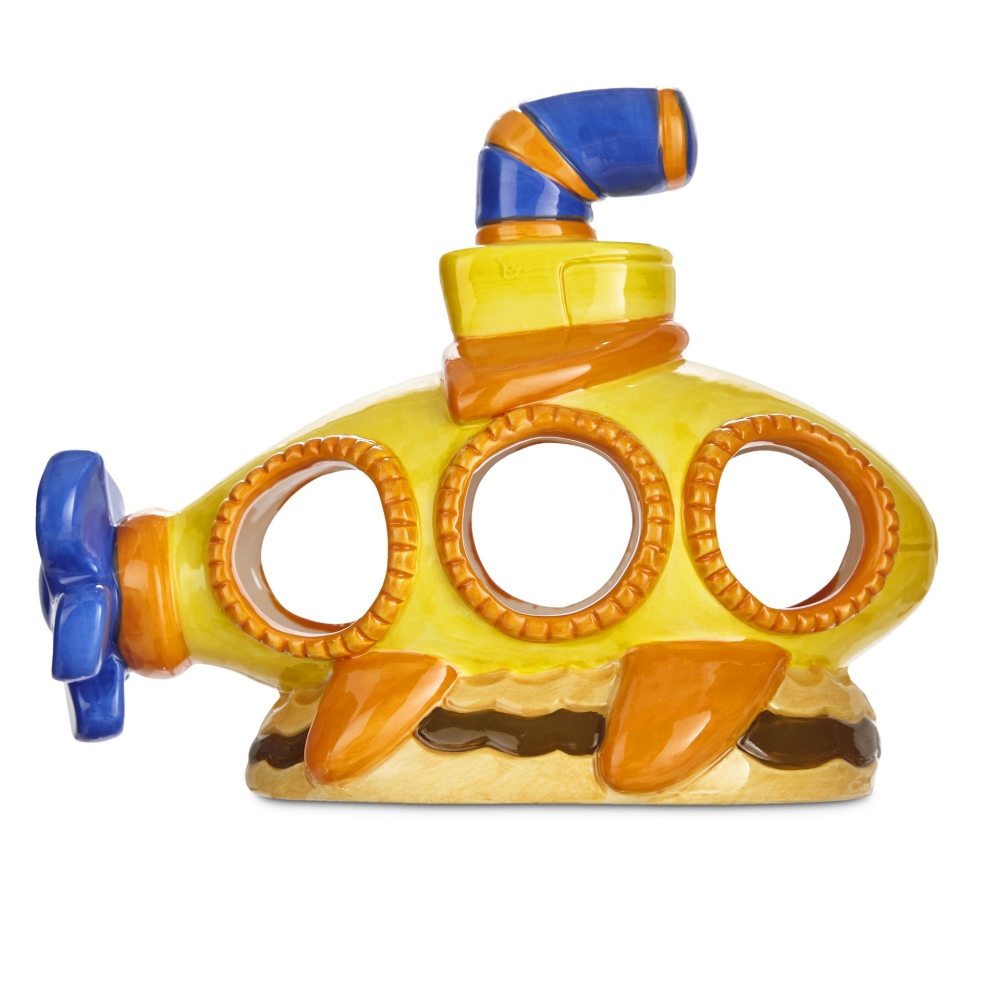 slide 1 of 1, Imagitarium Yellow Submarine Aquatic Decor, 1 ct