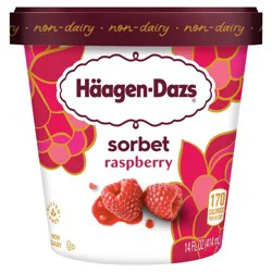 Häagen-Dazs Raspberry Sorbet, 14 fl Oz