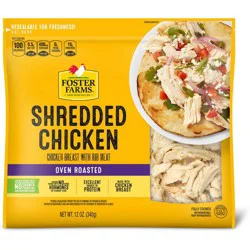 Foster Farms Shredded Chicken Breast