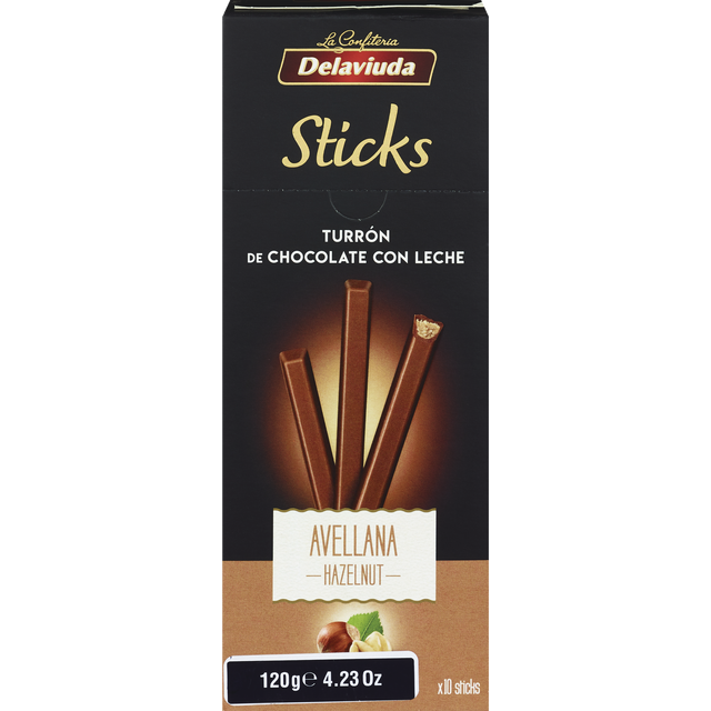 slide 1 of 1, Delaviuda Hazelnut Sticks, 4.2 oz