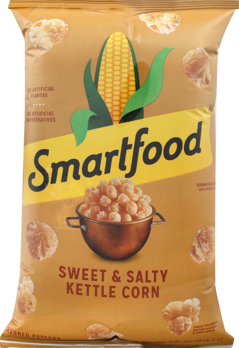 slide 9 of 11, Smartfood Sweet & Salty Kettle Corn Flavored Popcorn 7.75 oz, 7.75 oz