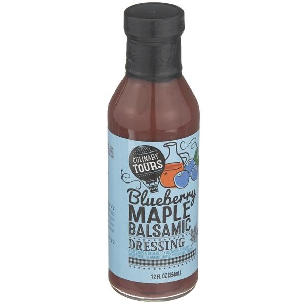 slide 1 of 1, Culinary Tours Blueberry Maple Balsamic Dressing, 12 fl oz