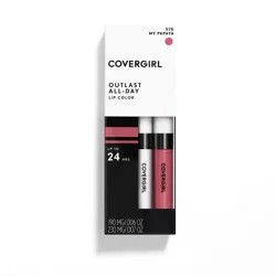 Covergirl Outlast All-Day Lip Color With Topcoat, My Papaya 570, 1.9g 0.06 oz/ 2.3ml 0.07 fl oz
