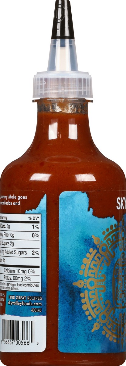 slide 4 of 13, Sky Valley Gluten Free Mild Mole Sauce 13 oz, 13 oz