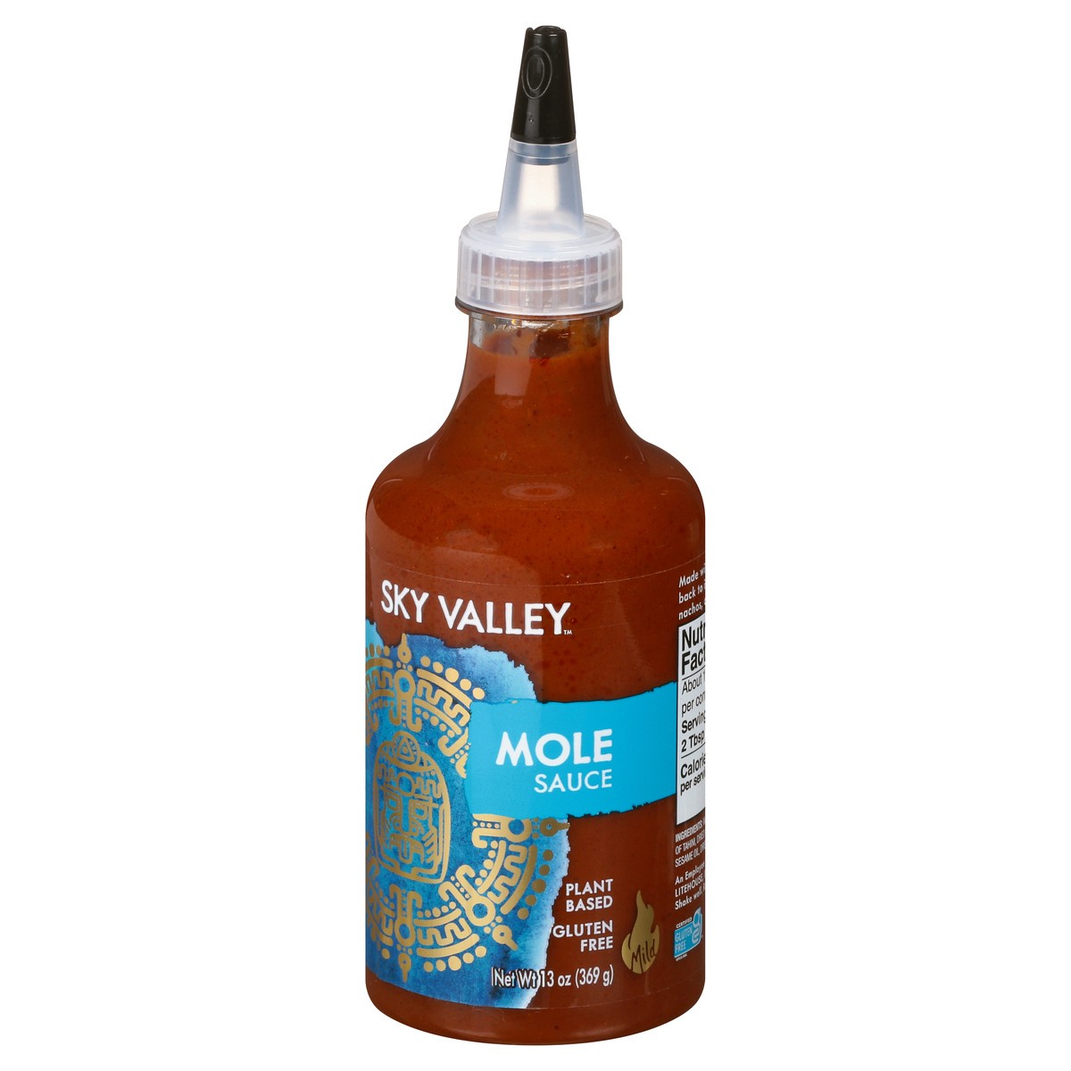 slide 3 of 13, Sky Valley Gluten Free Mild Mole Sauce 13 oz, 13 oz