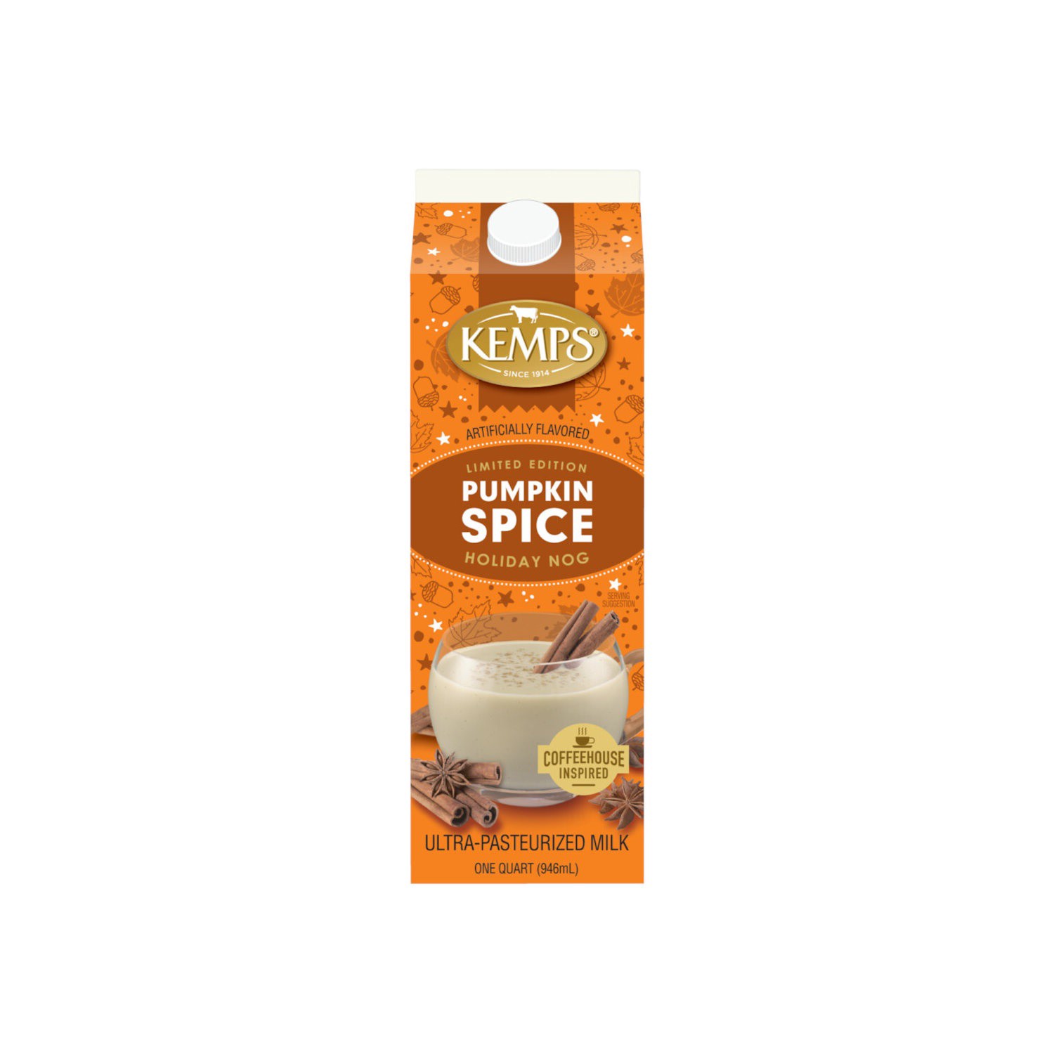 slide 1 of 1, Kemps Pumpkin Spice, 32 oz
