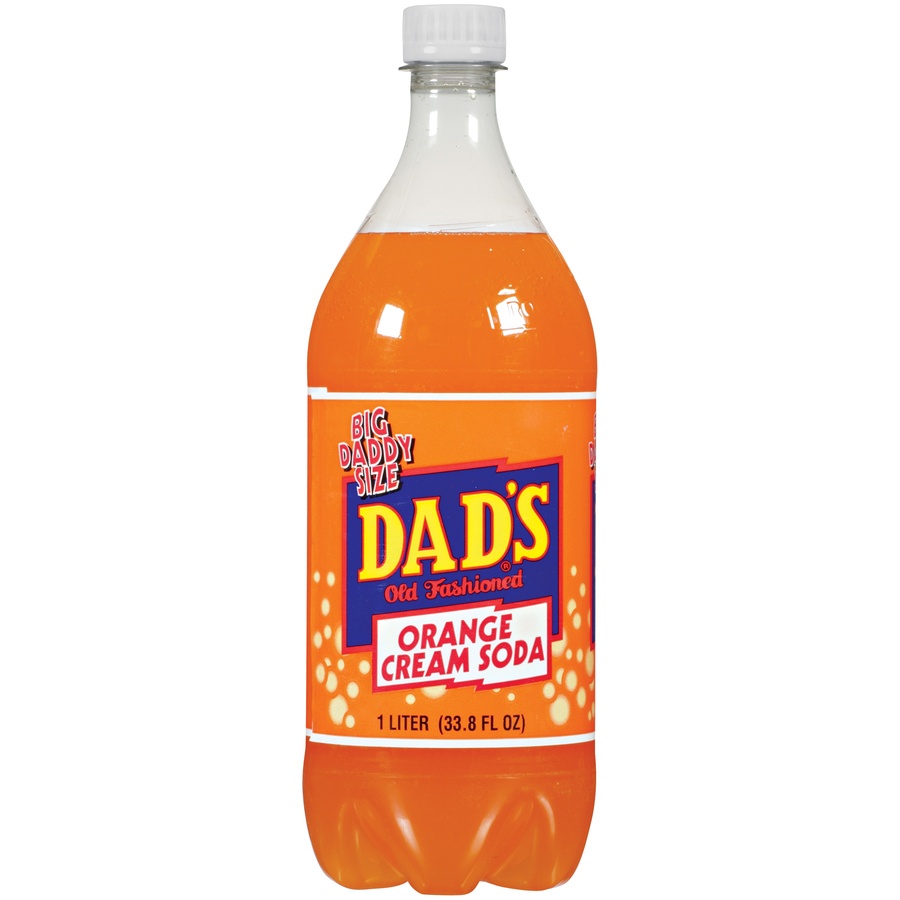 slide 1 of 1, Dad's Old Fashioned Orange Cream Soda, 1 liter