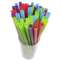 slide 2 of 5, Kolorae Straws, 150 ct