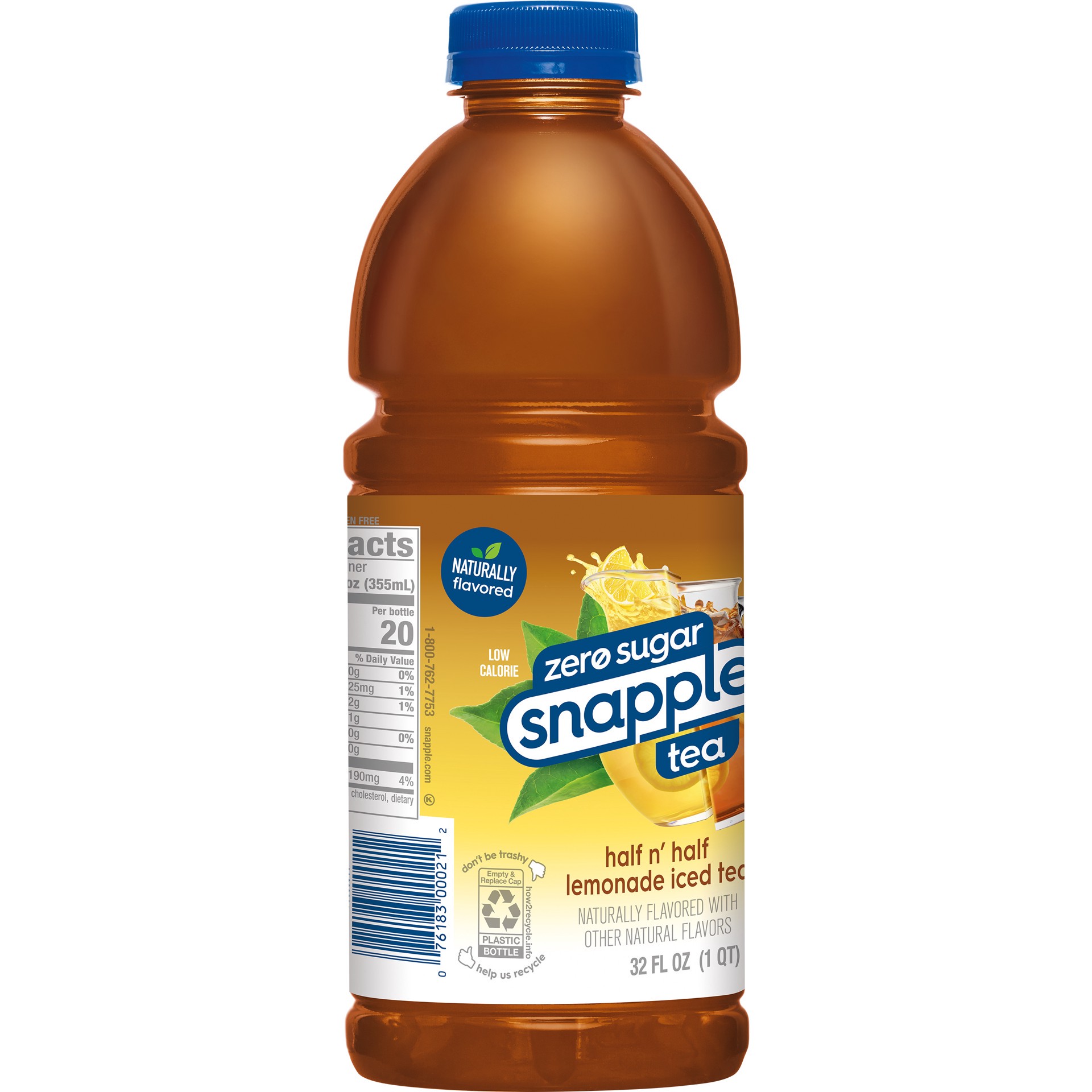 slide 3 of 8, Snapple Diet Half & Half Lemonade Tea - 32 fl oz, 32 fl oz