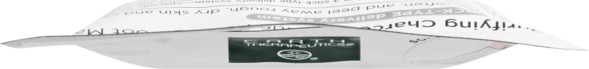 slide 6 of 9, Earth Therapeutics Et Charcoal Peel Foot Mask, 1 pair