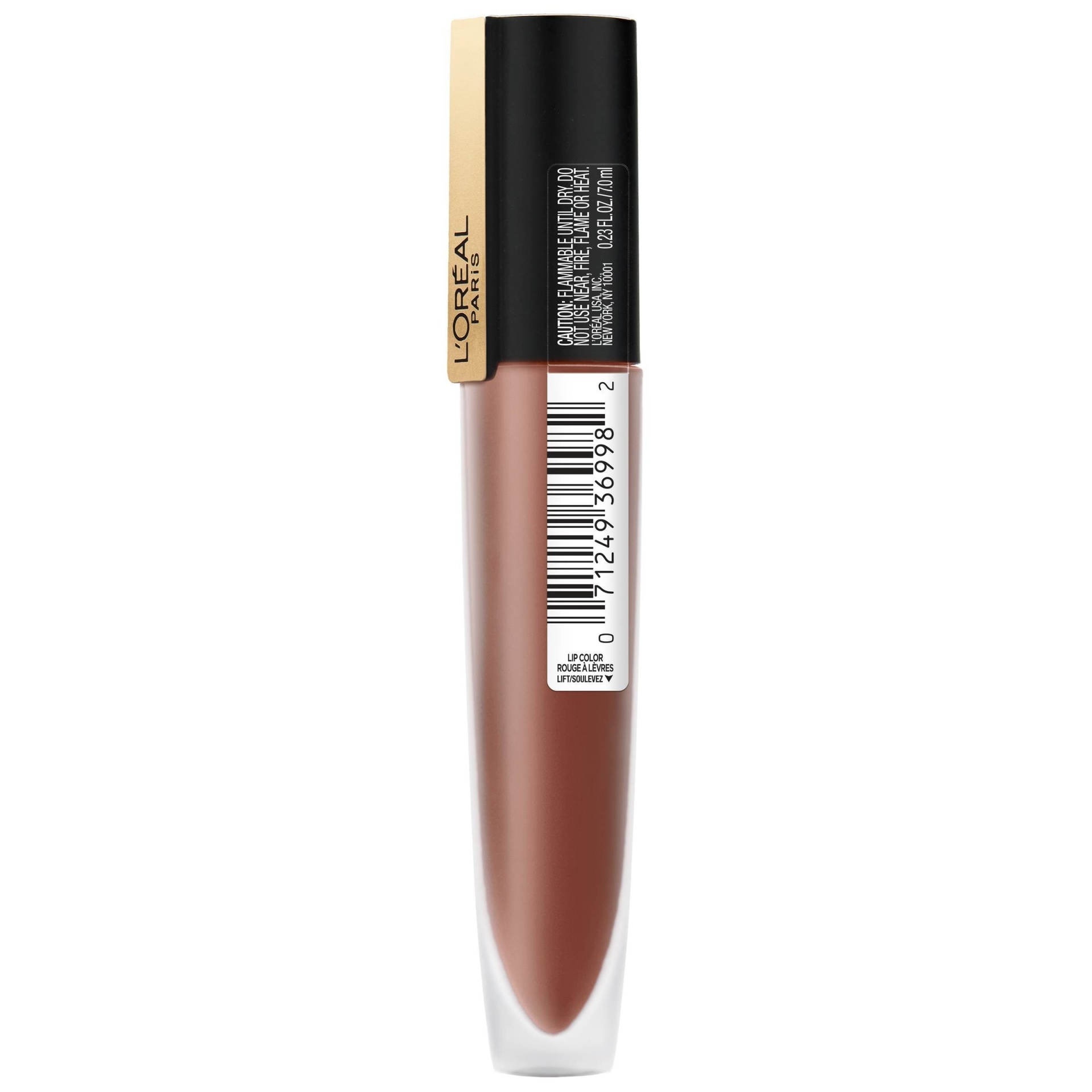 slide 1 of 1, L'Oréal Rouge Signature Matte Lightweight Longlasting Lip Ink, I Explore, 0.23 oz