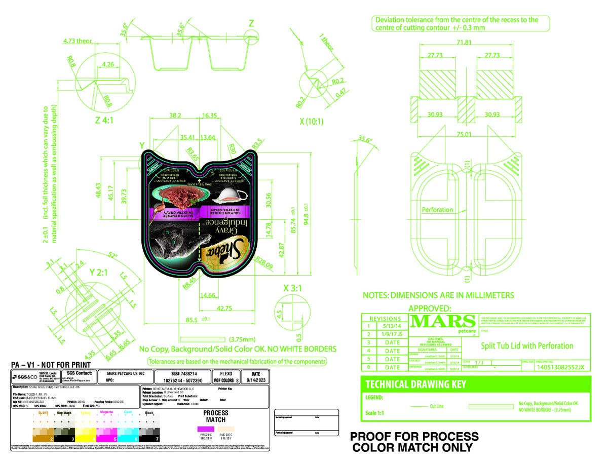 slide 6 of 16, Sheba Gravy Indulgence Premium Salmon Entree in Extra Gravy Cat Food 2 - 1.32 oz Packs, 2 ct