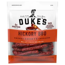 Duke's Smoked Shorty Hickory BBQ Sausages 5 oz