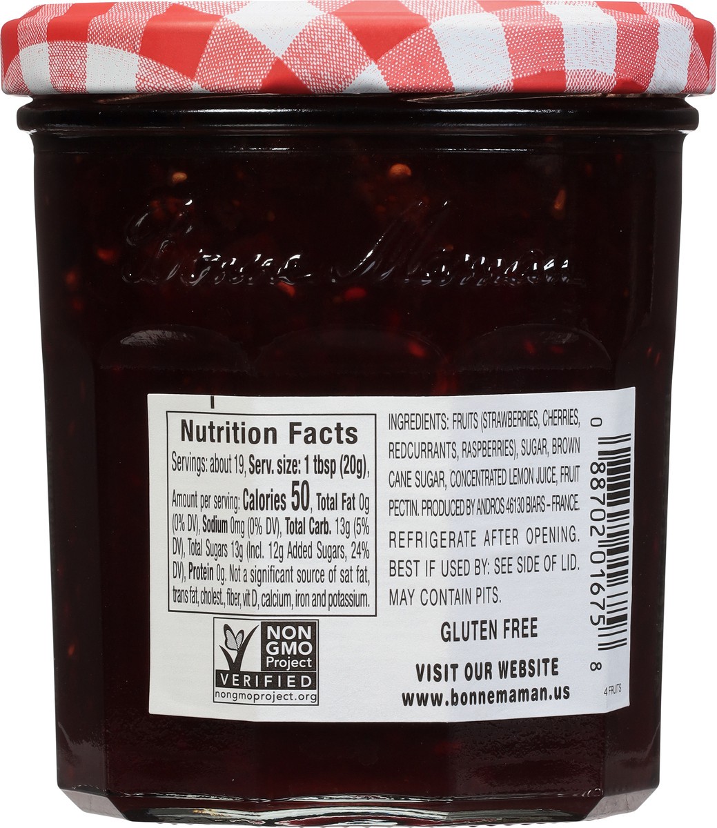 slide 6 of 14, Bonne Maman Four Fruits Preserves 13 oz, 13 oz