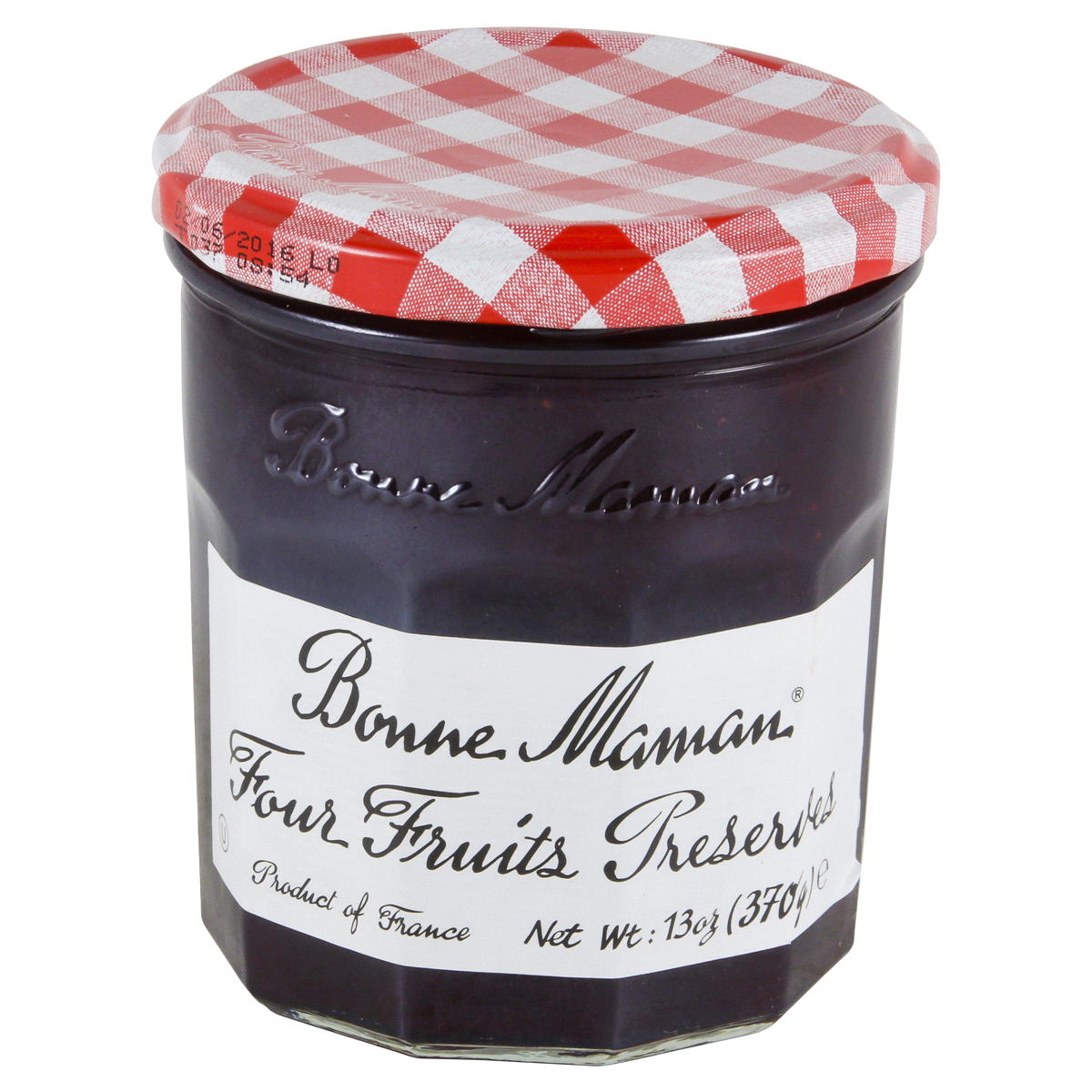 slide 1 of 5, Bonne Maman Four Fruit Preserves, 13 oz