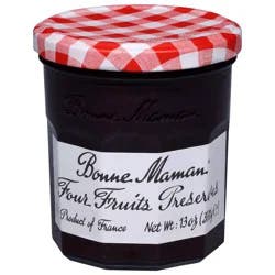 Bonne Maman Four Fruit Preserves 13 oz