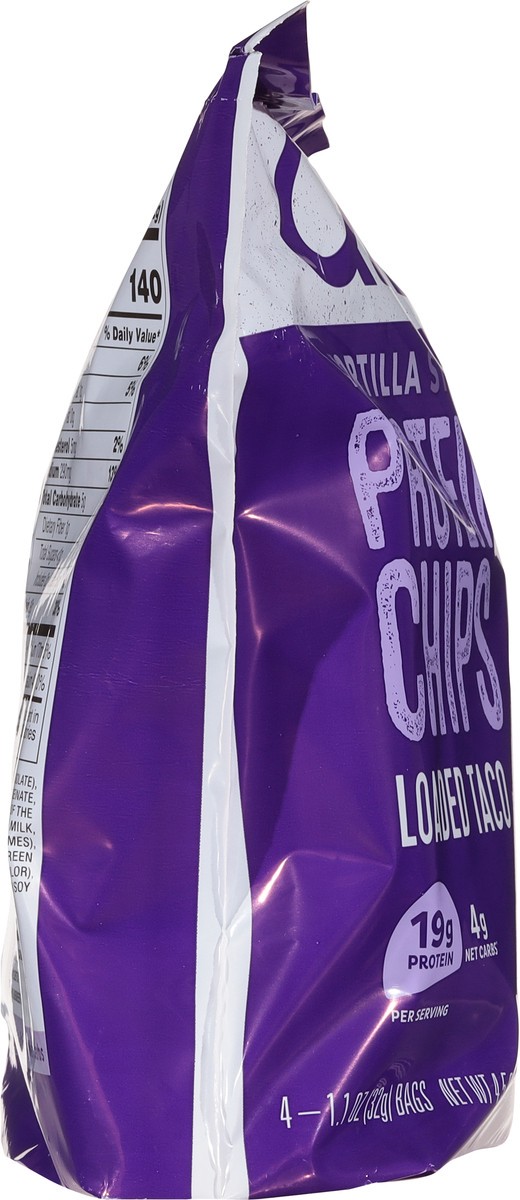 slide 4 of 9, Quest Protein Chips, Loaded Taco Flavor, Tortilla Style, 8 oz